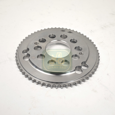 Ön Aksel Değiştirme Ring Gear 84270062 Backhoe yükleyici parçaları için 60T