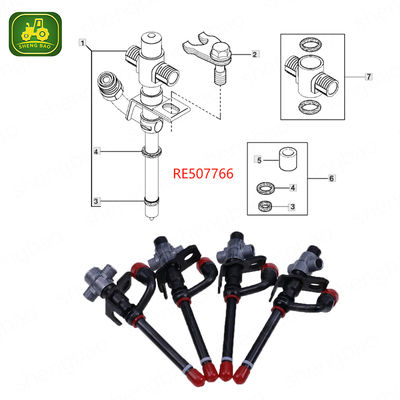 Motor parçaları RE531436 RE507766 38416 SE501103 Traktör için yakıt enjekte edici