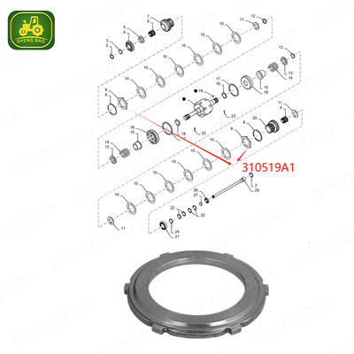 PTO Şaft Parçaları 310519A1 Ara Disk 97*146*10.2mm 6T Yükleyici İçin