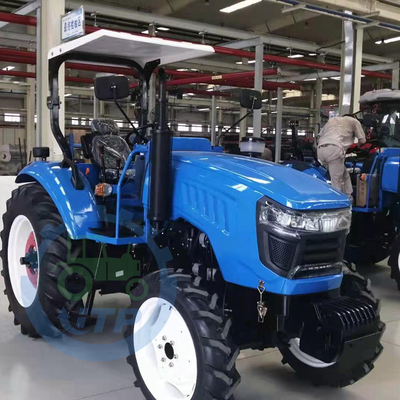 65HP Tarım Çiftliği Traktör 4L Araç CC Dizel Elektrikli Traktör