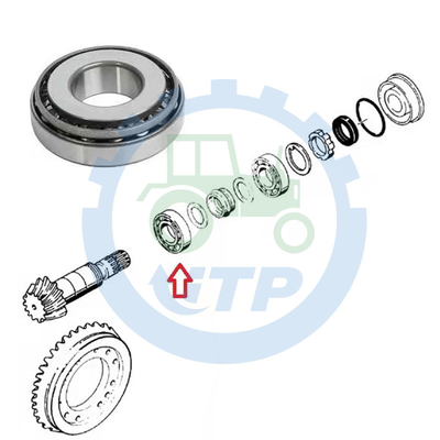 5140 5150 Konik Rulman 40*90mm K395090 9968047