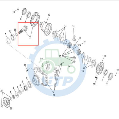 için üst sınıf RE275344 Halka Dişli ve pinyon uygun