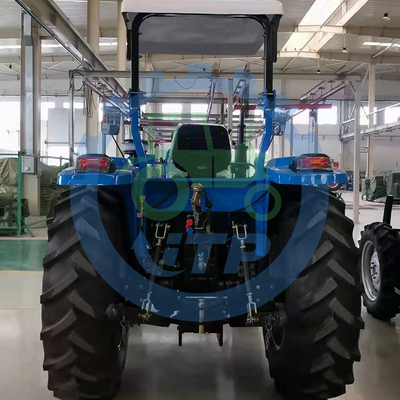 Tarım 4x4 için Kuru Sürtünme 120hp Mini Çiftlik Traktör